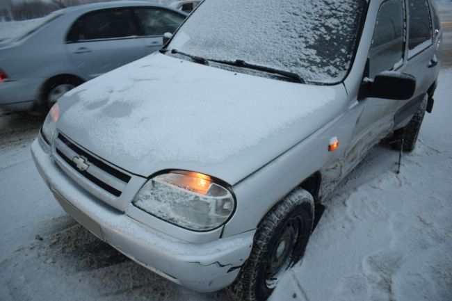 В Ухте столкнулись 4 авто